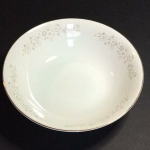 Winchester diamond china bowl flower pattern Japan